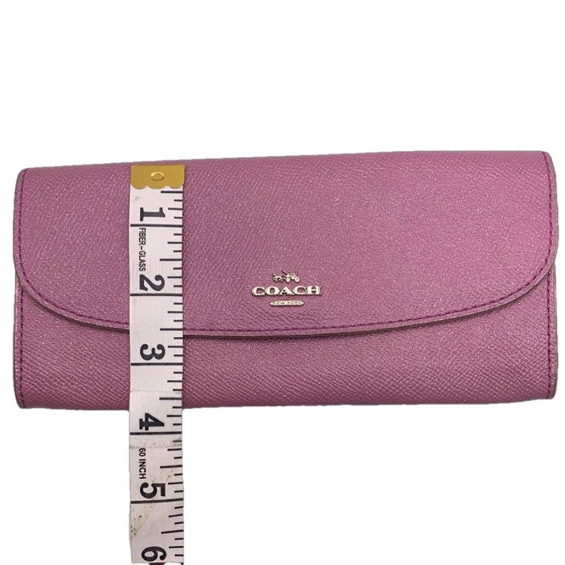 COACH Glitter Slim Wallet