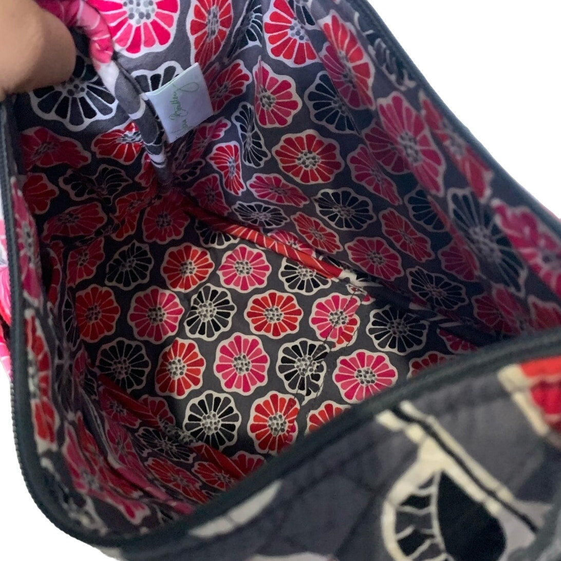 VERA BRADLEY Quilted Floral Bundle set of 3 Crossbody, Wallet, & Cosmetic Case