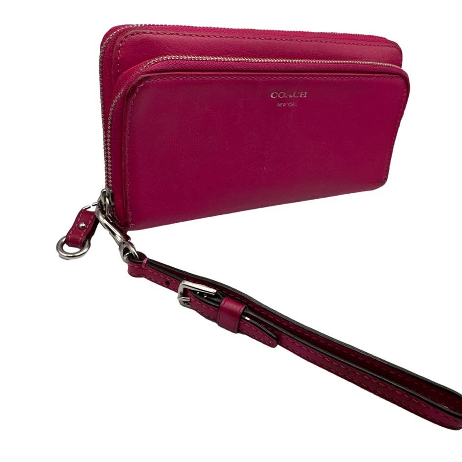 COACH Hot Pink / Fuchsia Wallet with Phone Holder