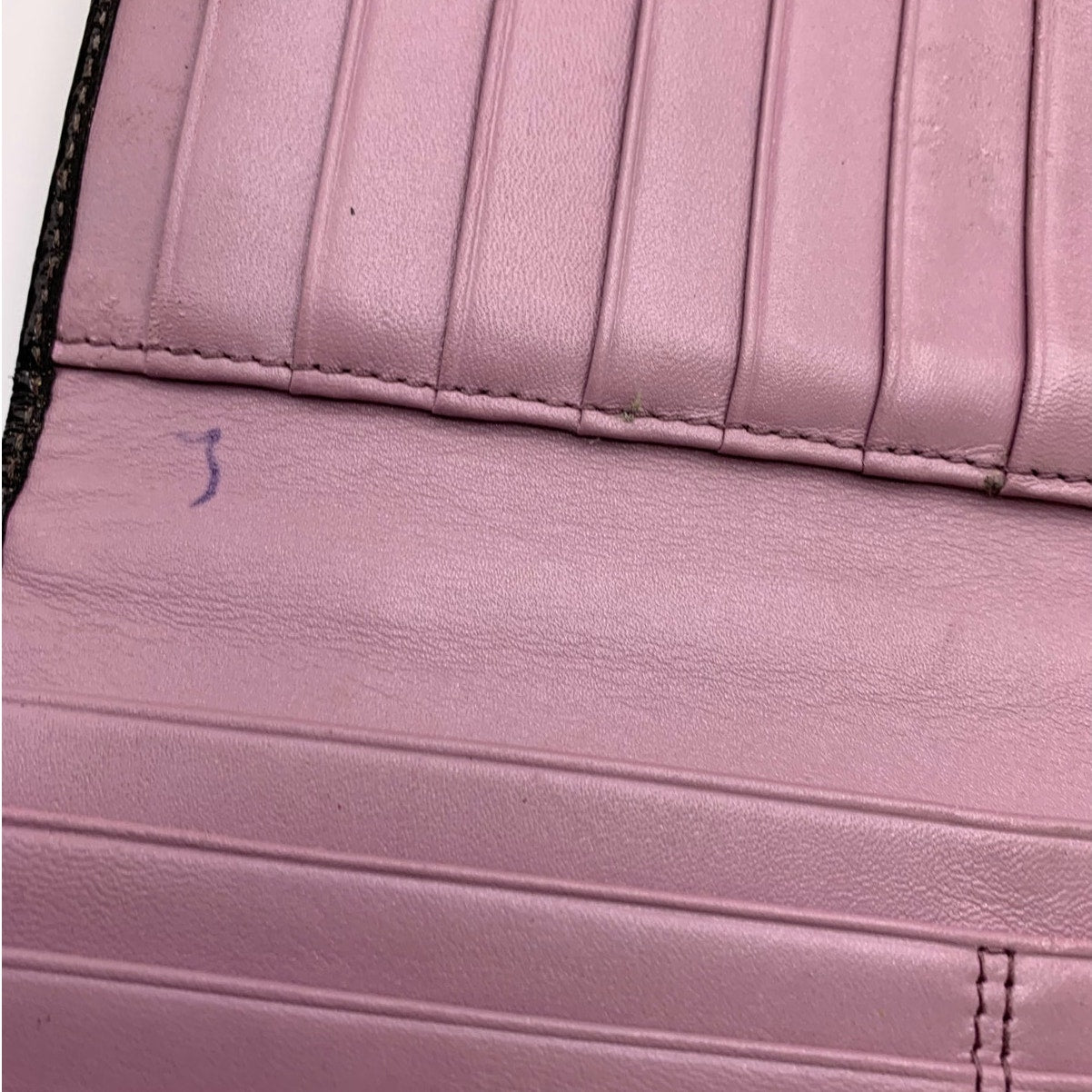 COACH Brown Khaki Canvas Signature Wallet