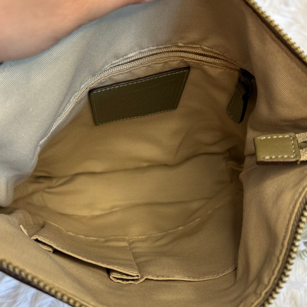 y2k COACH Vintage 2006 Sage 10398 Chelsea Shoulder Bag Crossbody