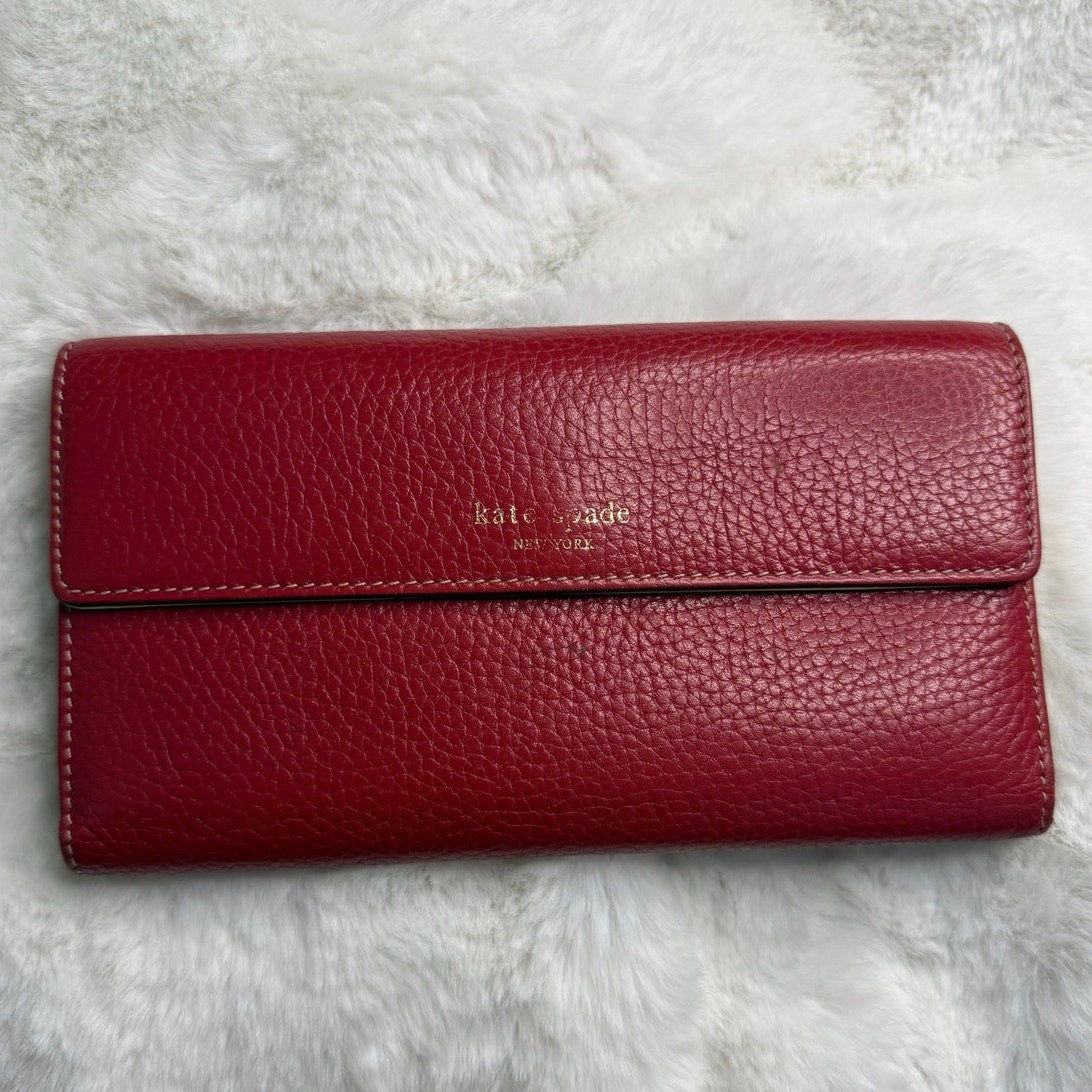 Vintage Kate Spade New York Red Wallet