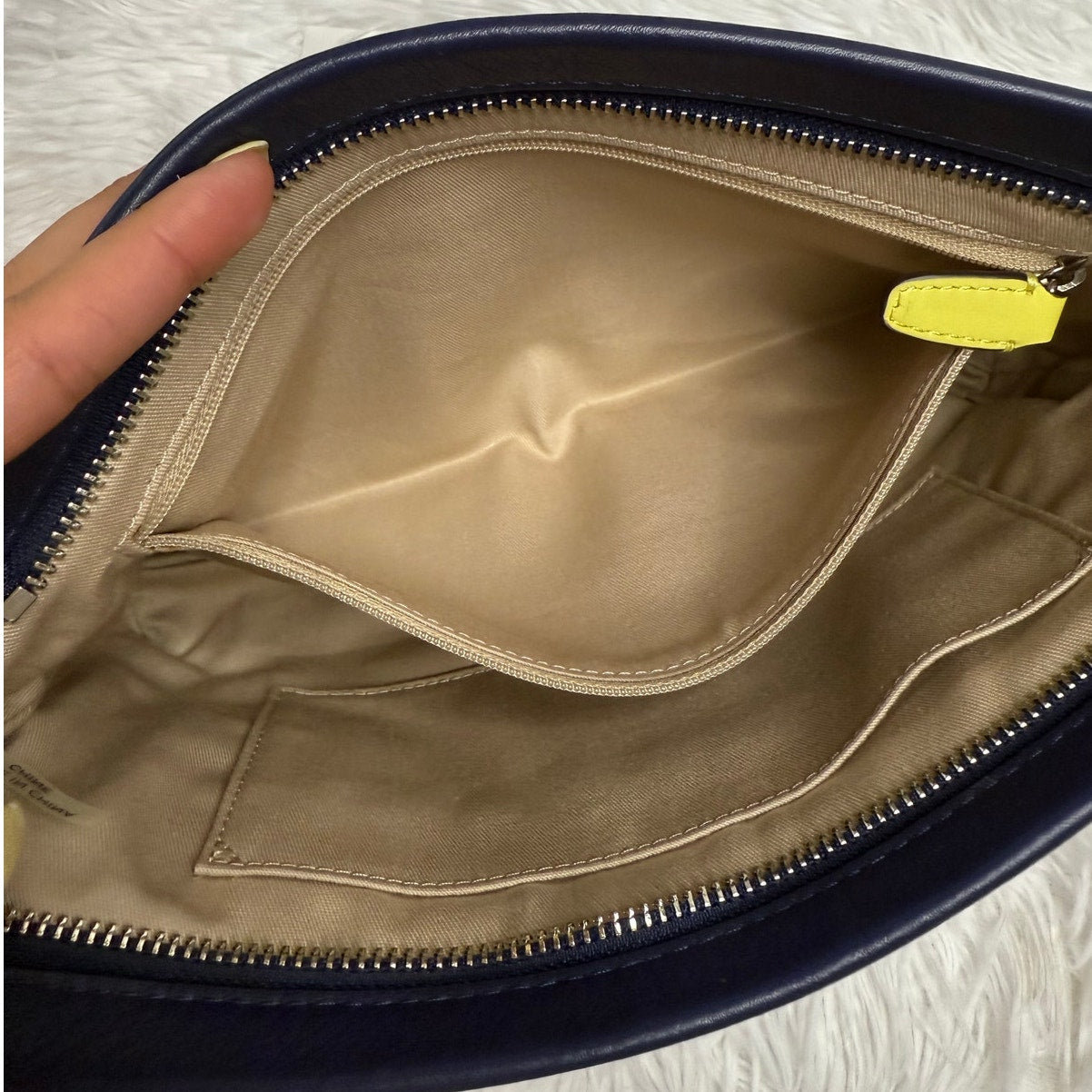 COACH Colorblock Leather Large Wristlet F48875