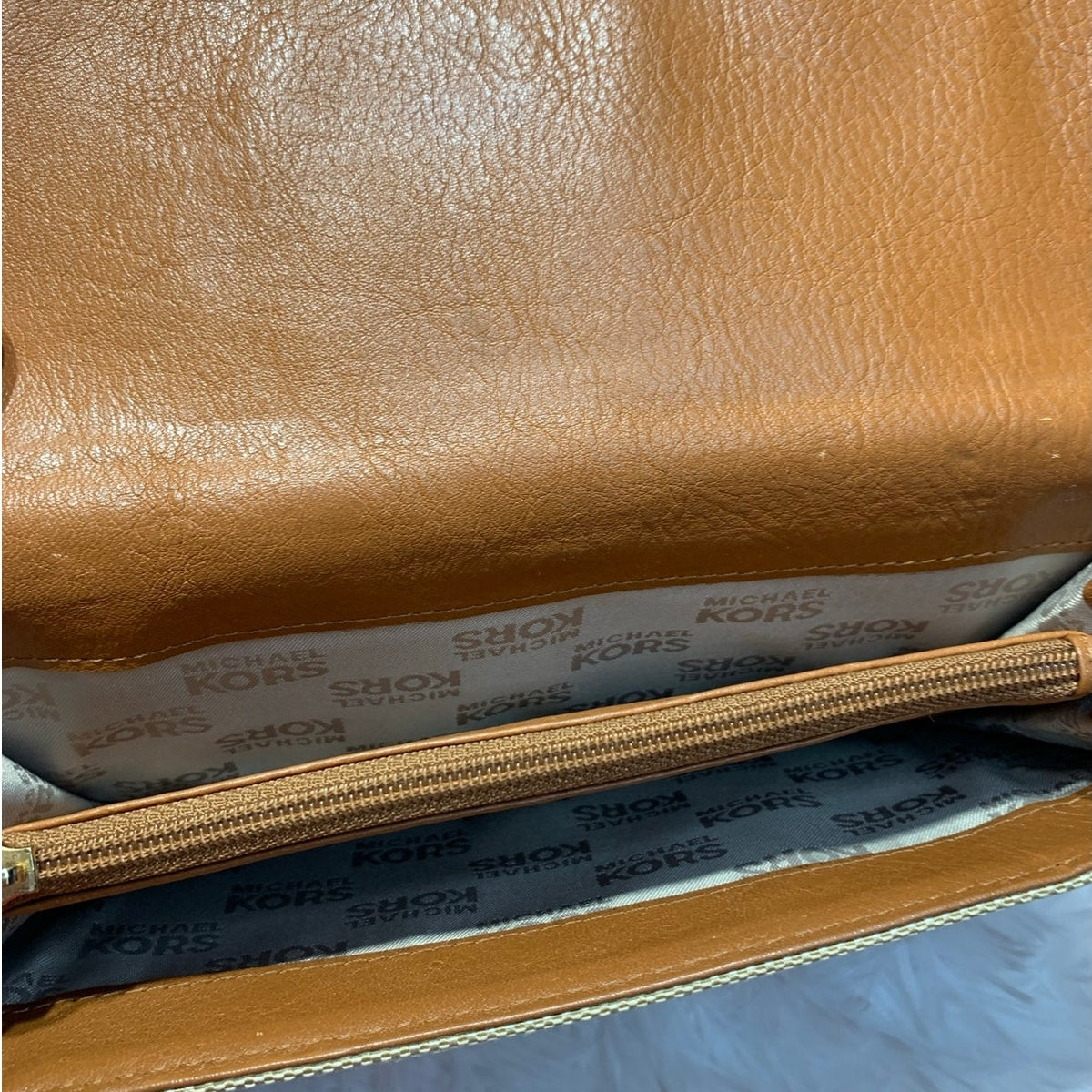 Michael Kors Khaki Signature Wallet