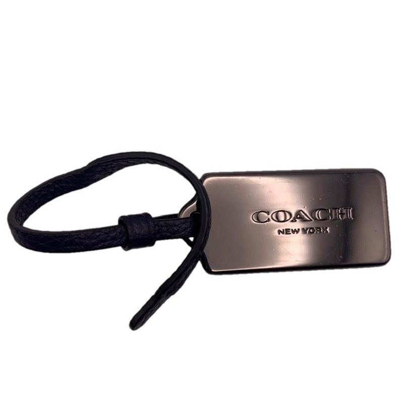 COACH Black Metal Replacement Hangtag Bag