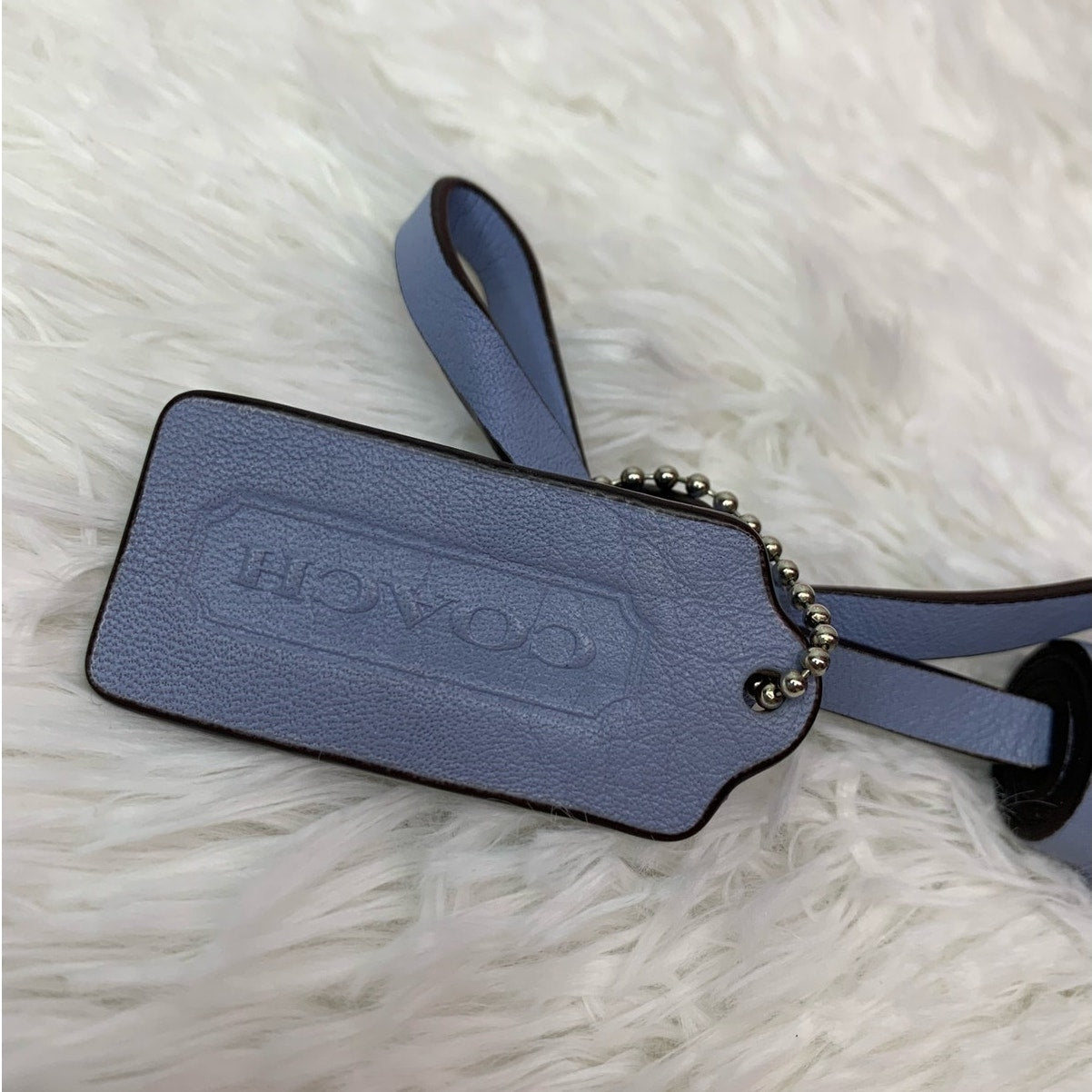 COACH Legacy Tassel and Hang Tag Bag Charm