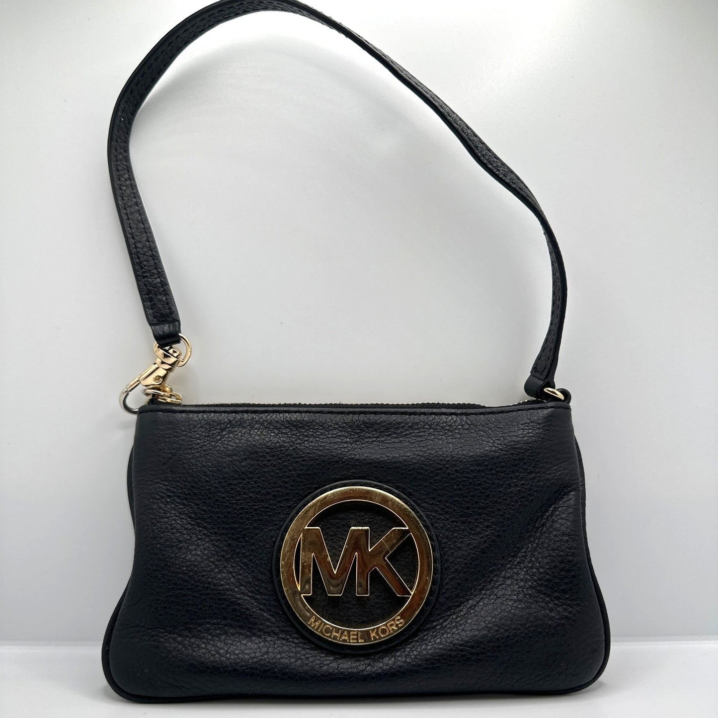 MICHAEL KORS Black Mini Purse Wristlet