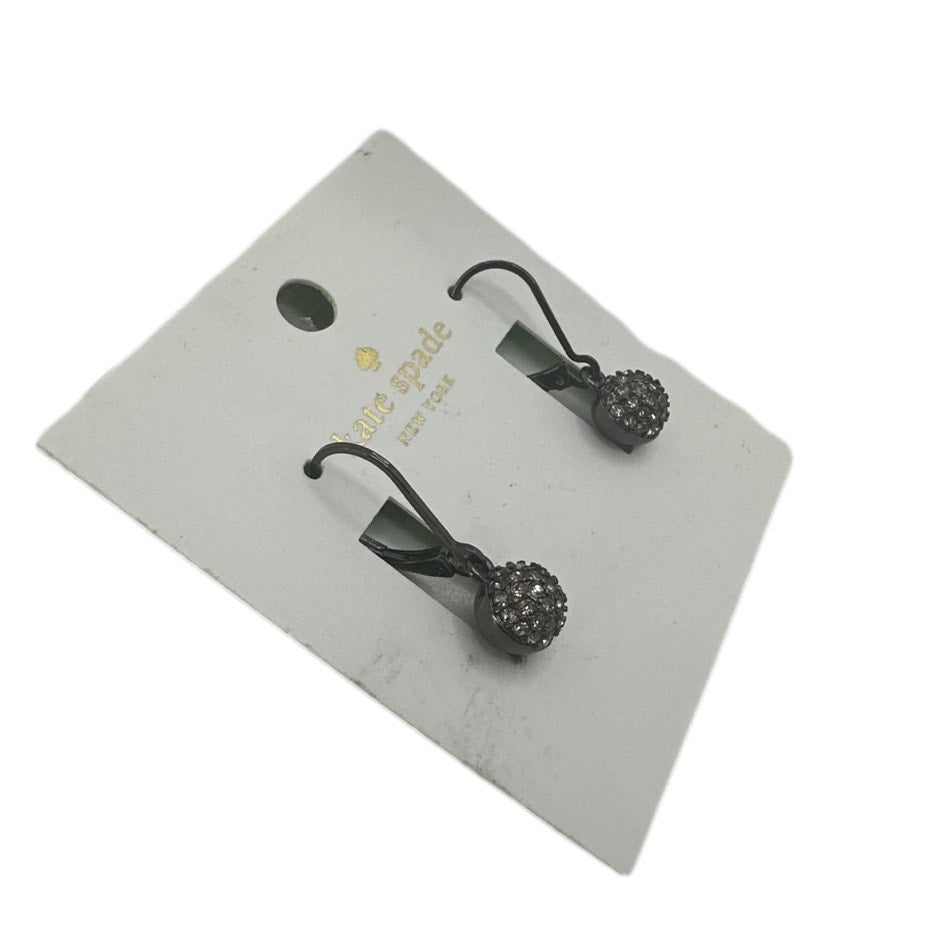 KATE SPADE New York RING IT UP Levelback Earrings Swarovski Crystals