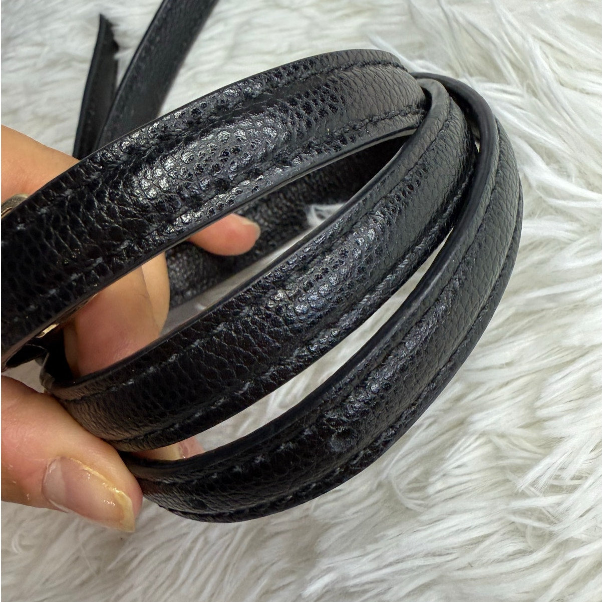 Black Gold Crossbody Replacement Strap