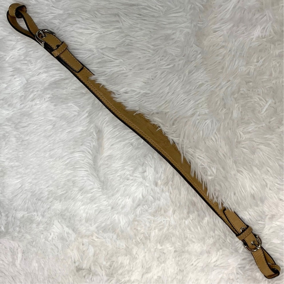 COACH Tan Shoulder Strap