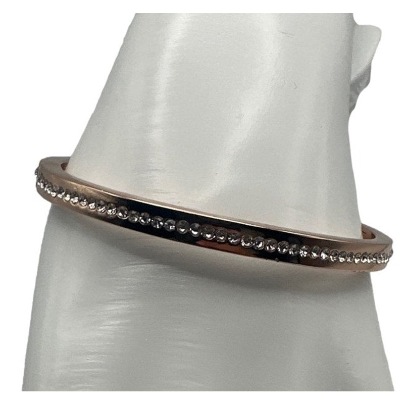 KATE SPADE New York Crystal Bangle Bracelet Gold Tone