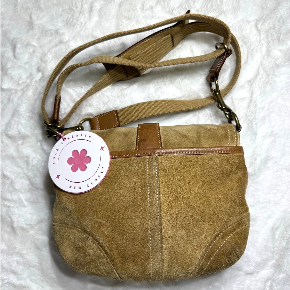 y2k COACH Vintage Soho Flap 4743 Shoulder Bag Crossbody