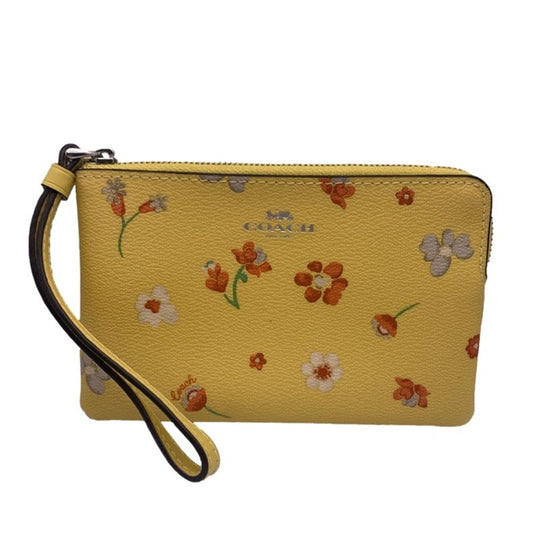 COACH Floral Wristlet