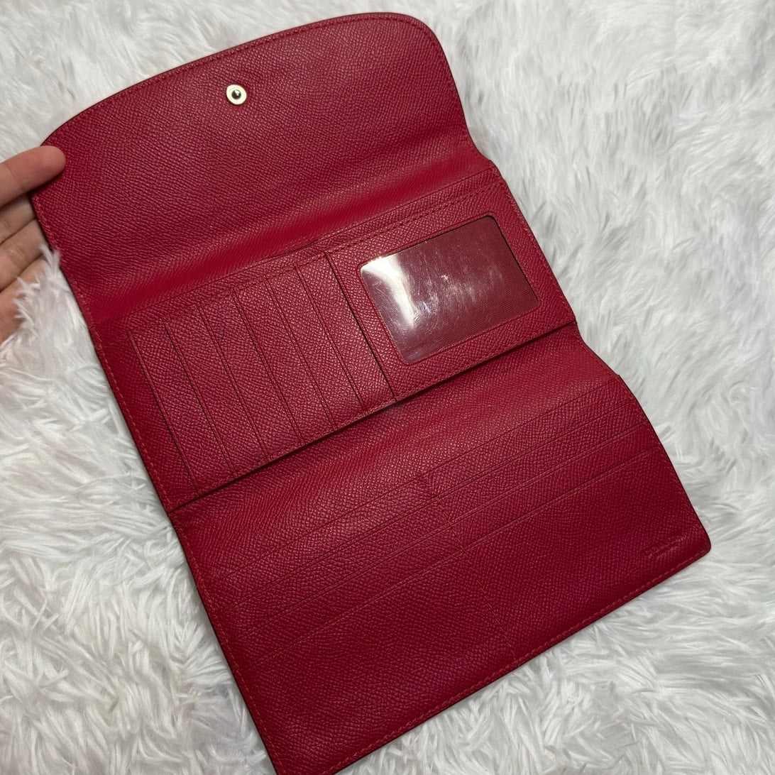 Coach Red Wallet