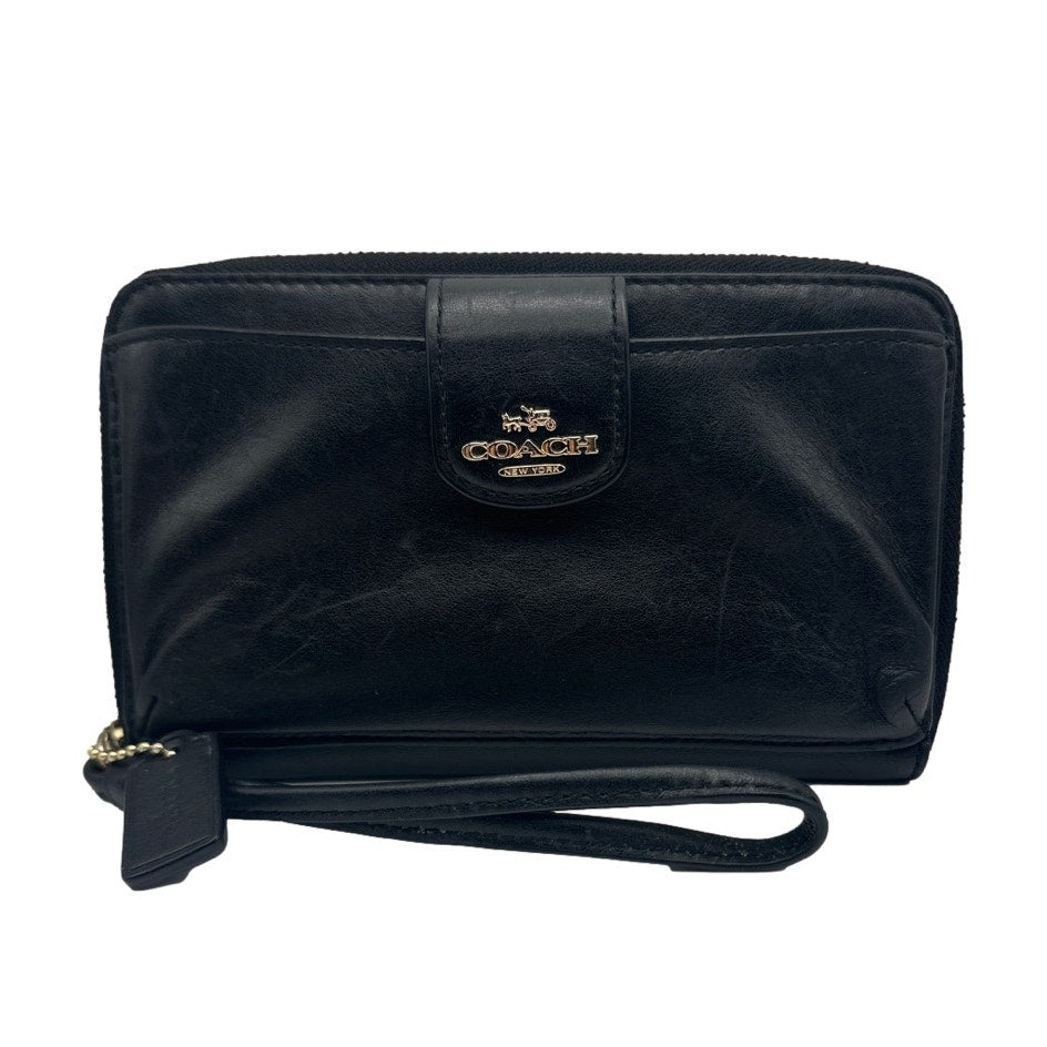 COACH Black Wallet / Wristlet