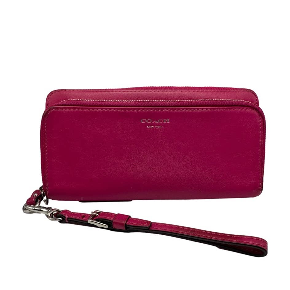 COACH Hot Pink / Fuchsia Wallet with Phone Holder