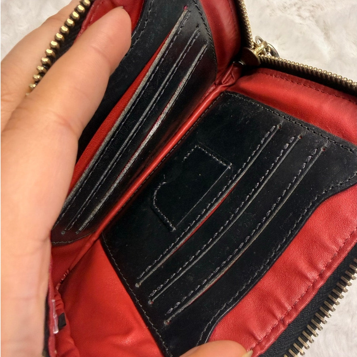 Vintage Dooney & Bourke Signature Wristlet