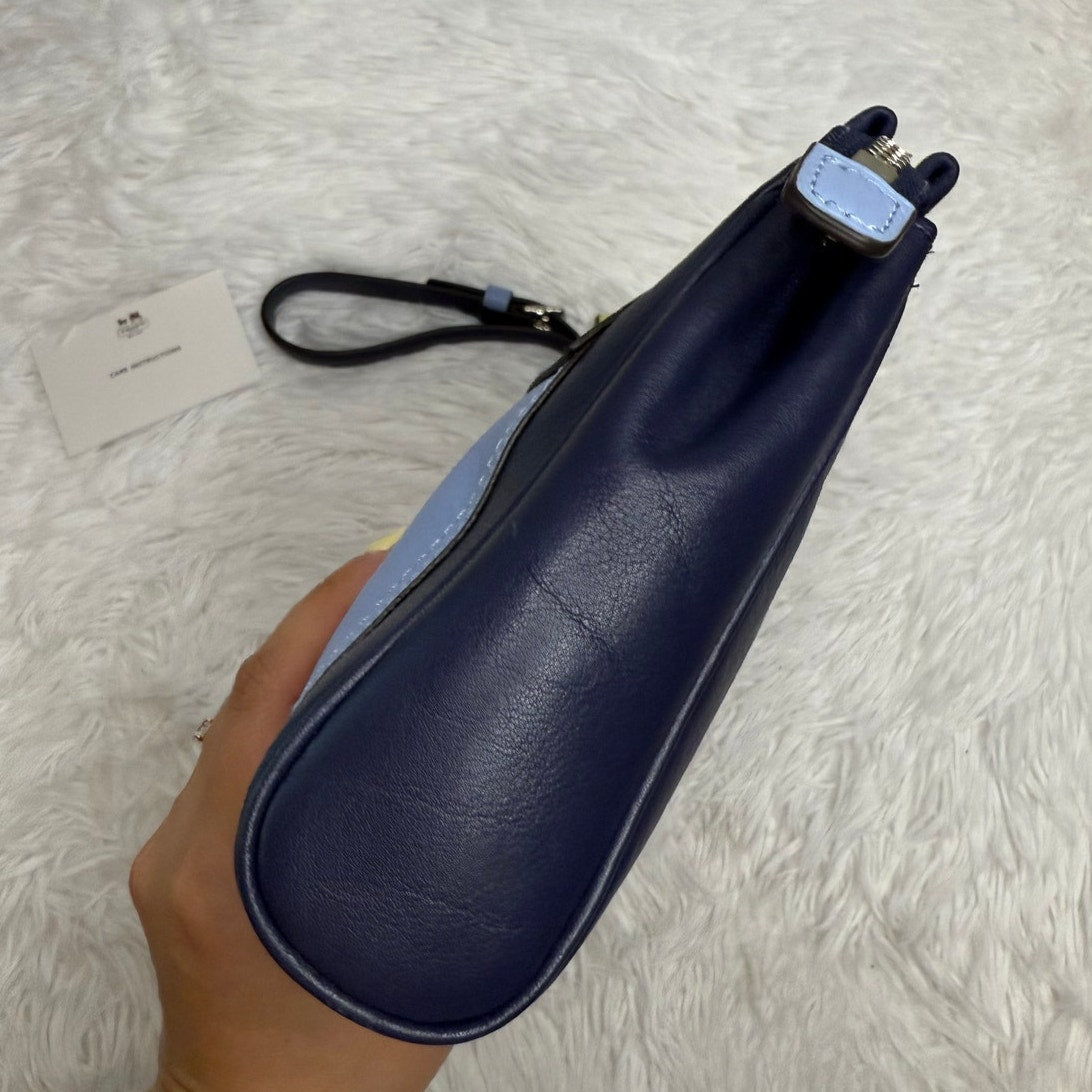 COACH Colorblock Leather Large Wristlet F48875