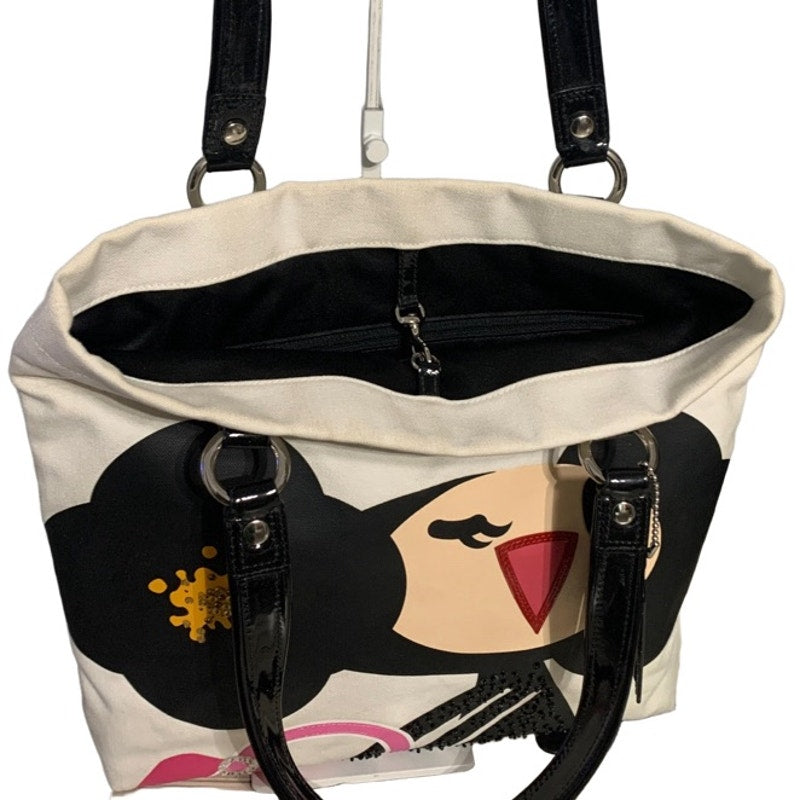 Coach Special Limited Edition Rare Poppy Pepper Slim Tote 2010