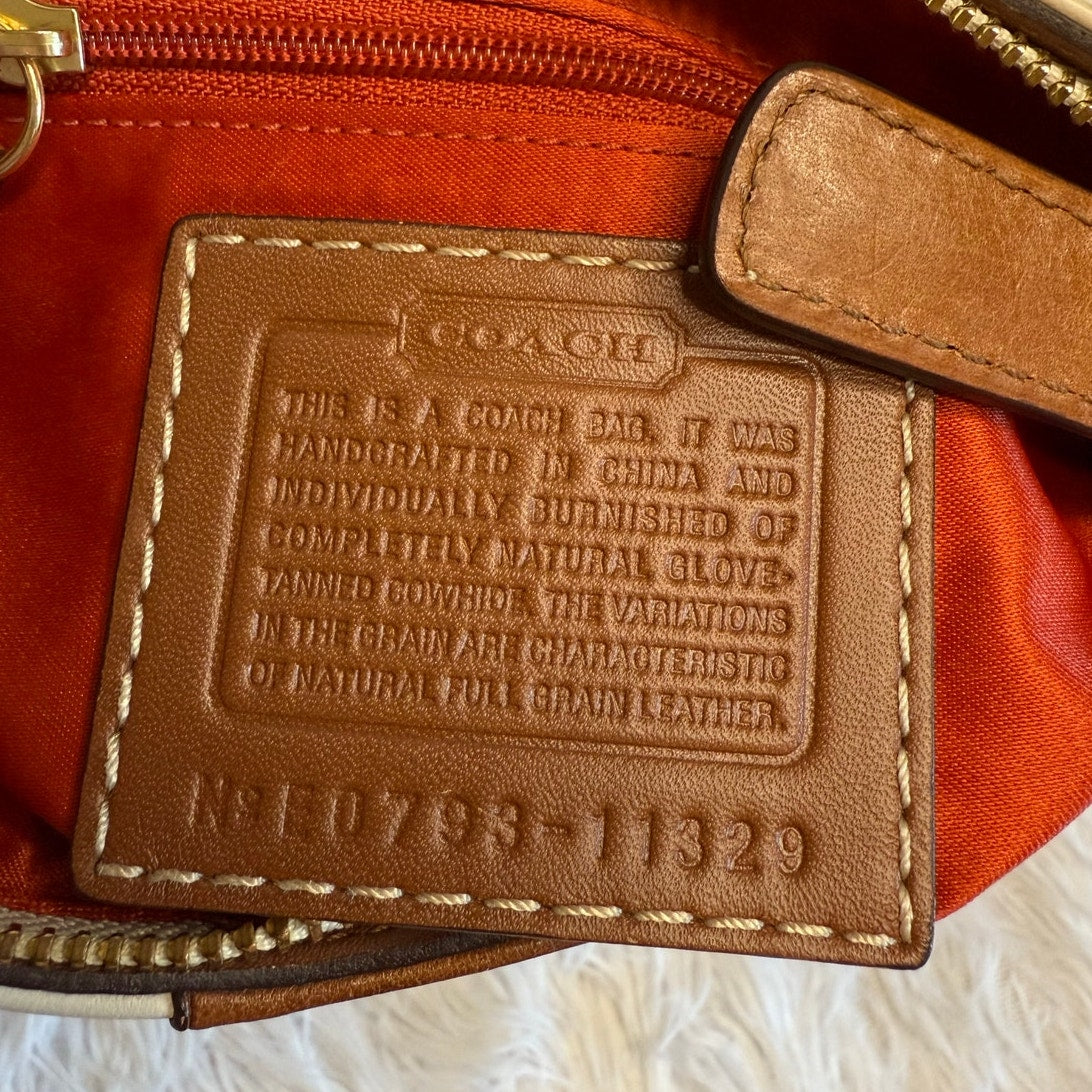 y2k COACH Rare Hamptons Medium Hobo Crossbody Shoulder Bag