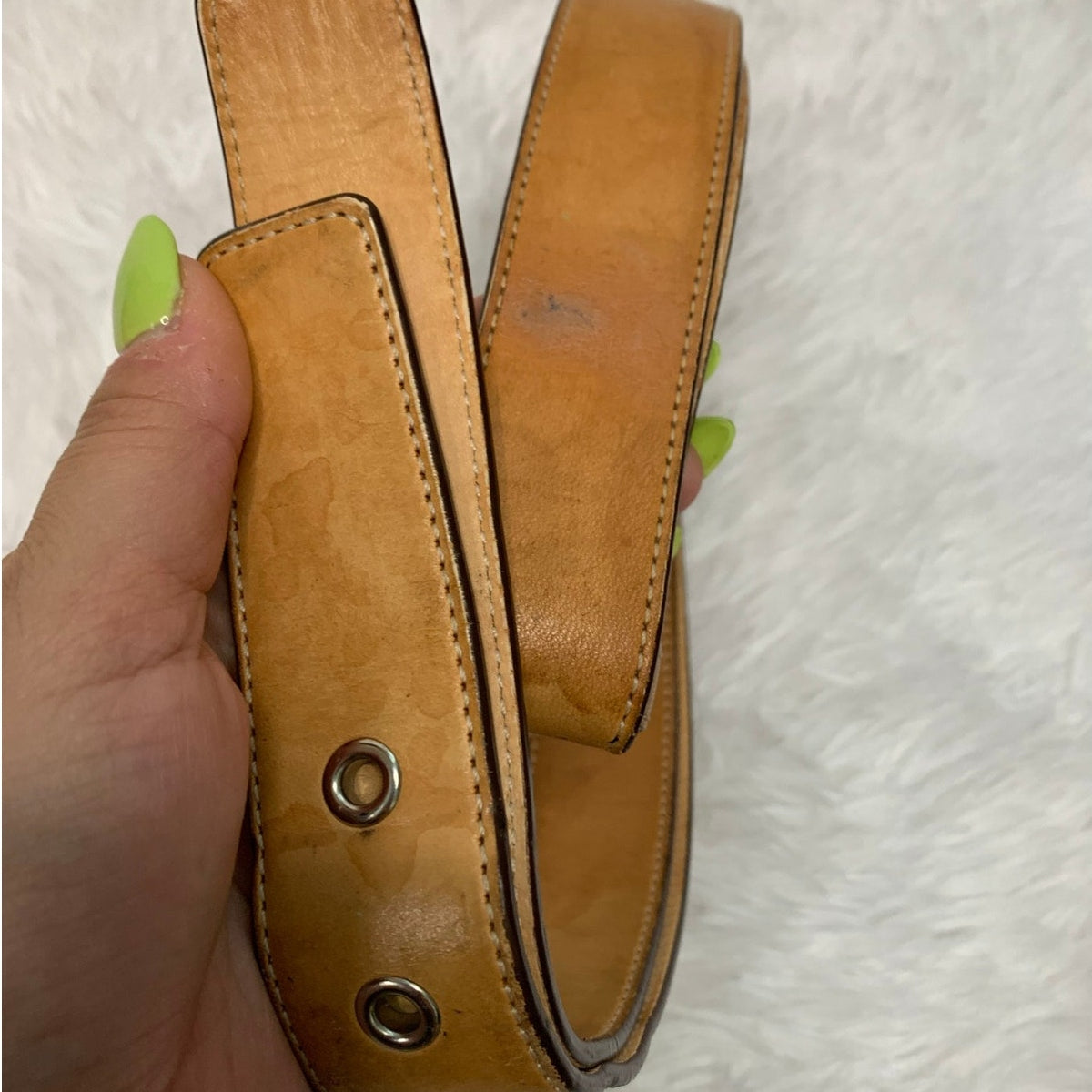 COACH Tan Crossbody Shoulder Strap