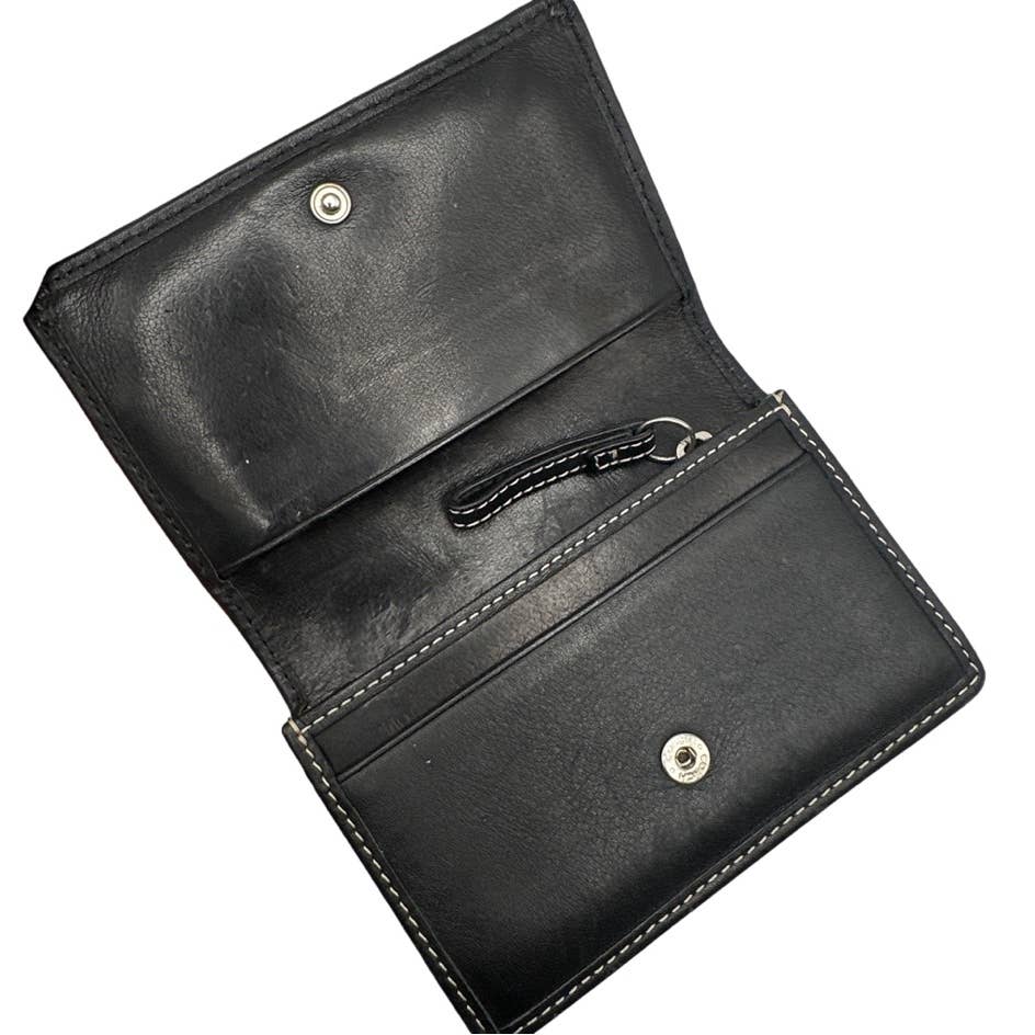 Vintage COACH Black Card Holder / Wallet