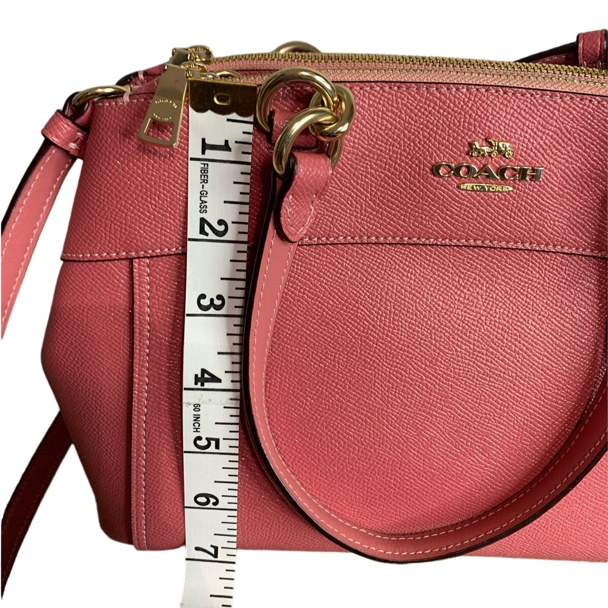 COACH Brook Carryall with Crossbody Strap Nude Pink and Matching Wallet