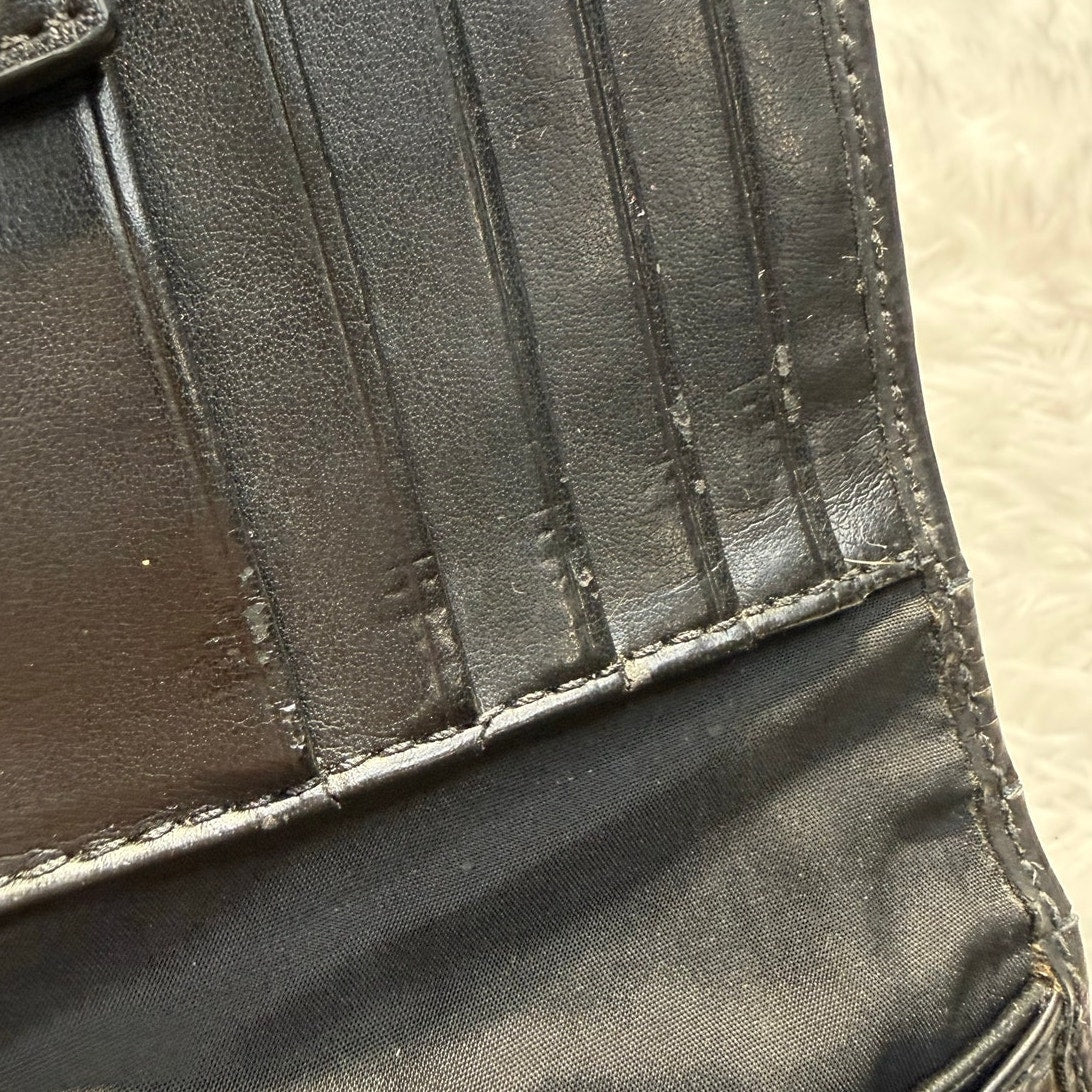 Coach Black Signature Wallet