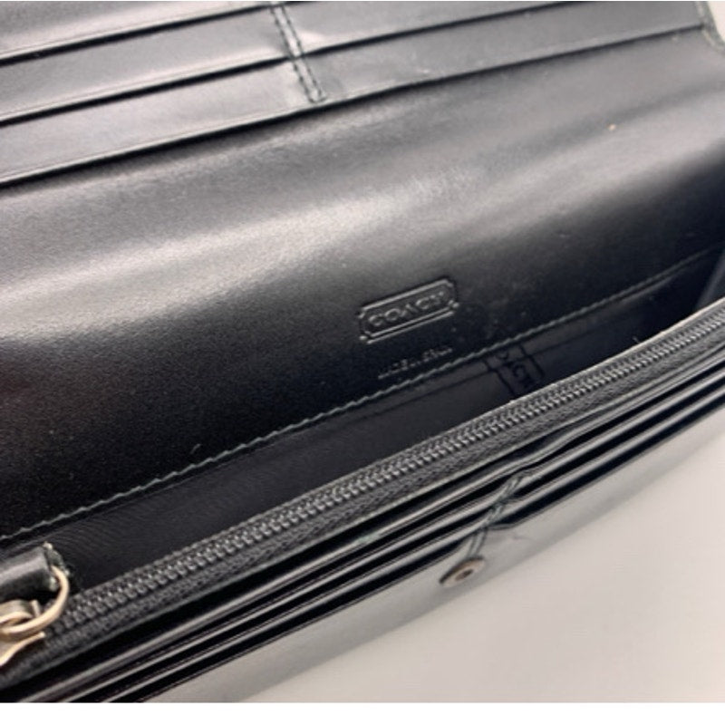 Vintage COACH y2k Black Wallet