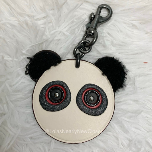 Coach F21540 Rocky Panda Face Bag Charm