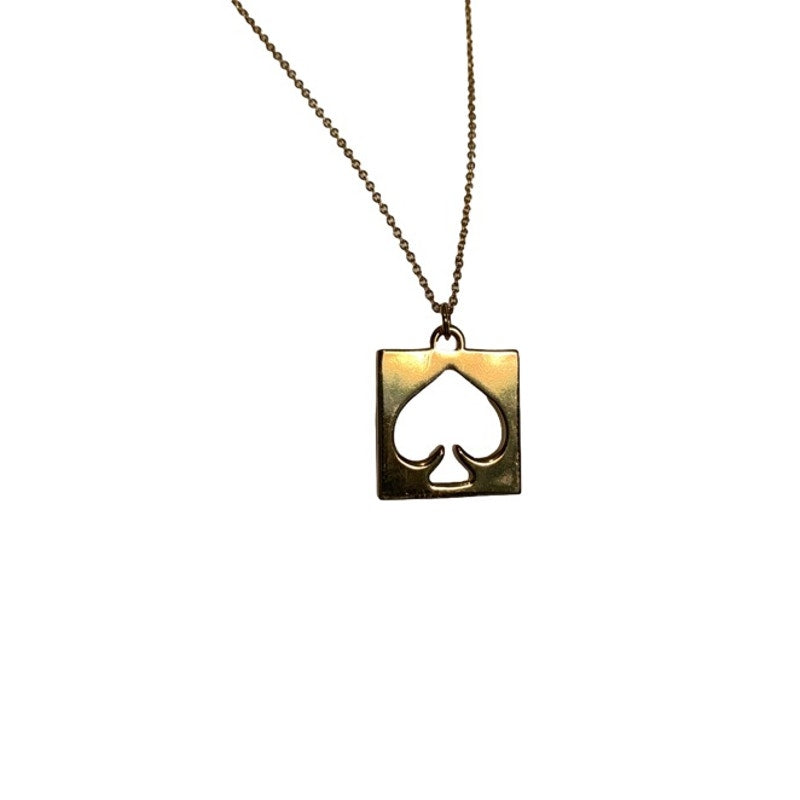 KATE SPADE New York Square Spade Necklace