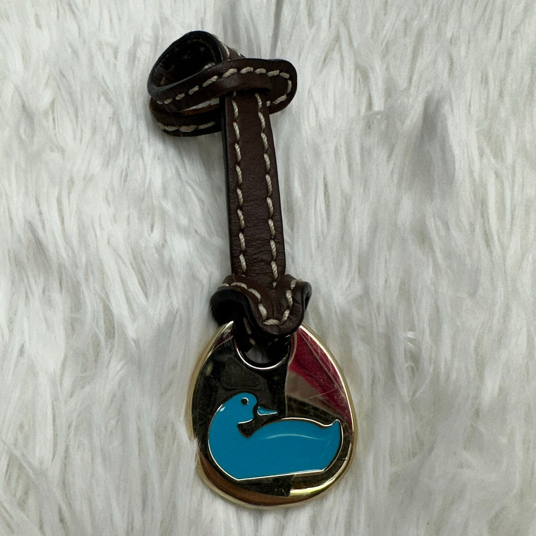 DOONEY & BOURKE Blue Duck Brown Bag Charm