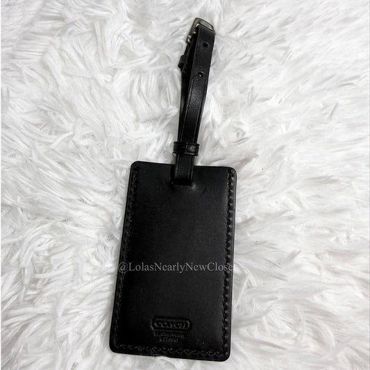 Coach Luggage Black Tag Bag Picture