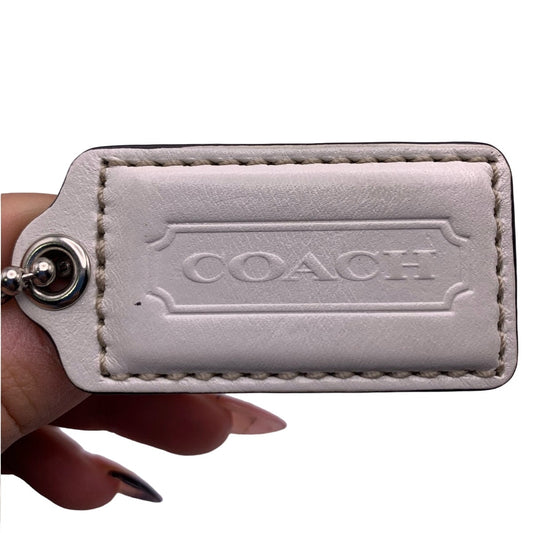 COACH White Replacement Hangtag Bag