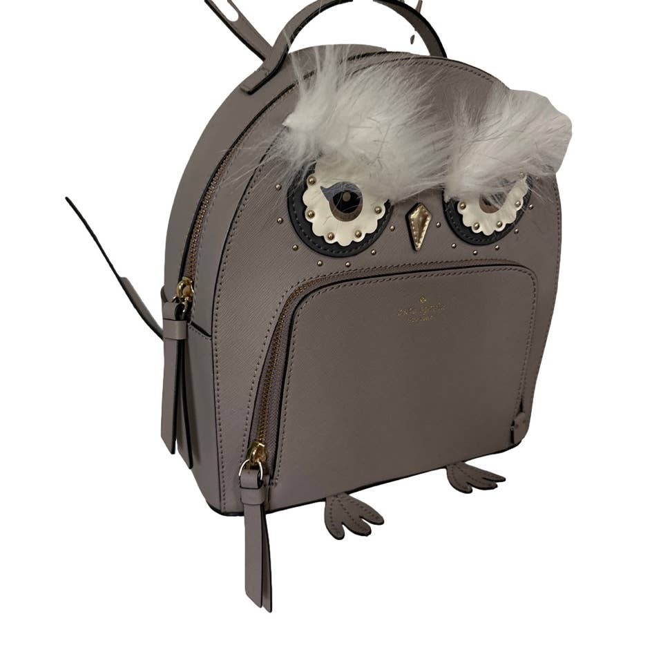 KATE SPADE New York Star Owl Tomi Cityscape Grey Backpack