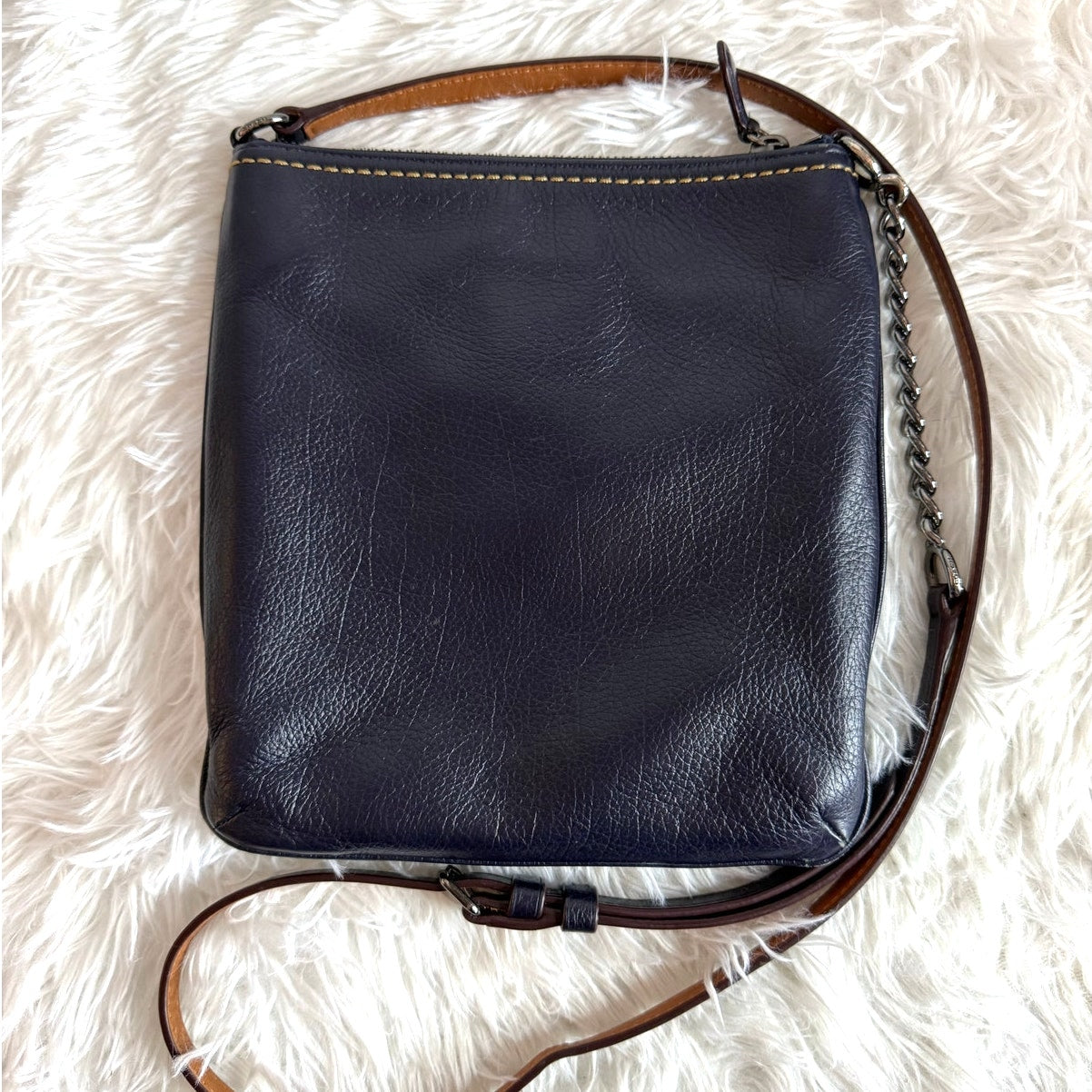 Coach Denim Swagger Swingpack Crossbody