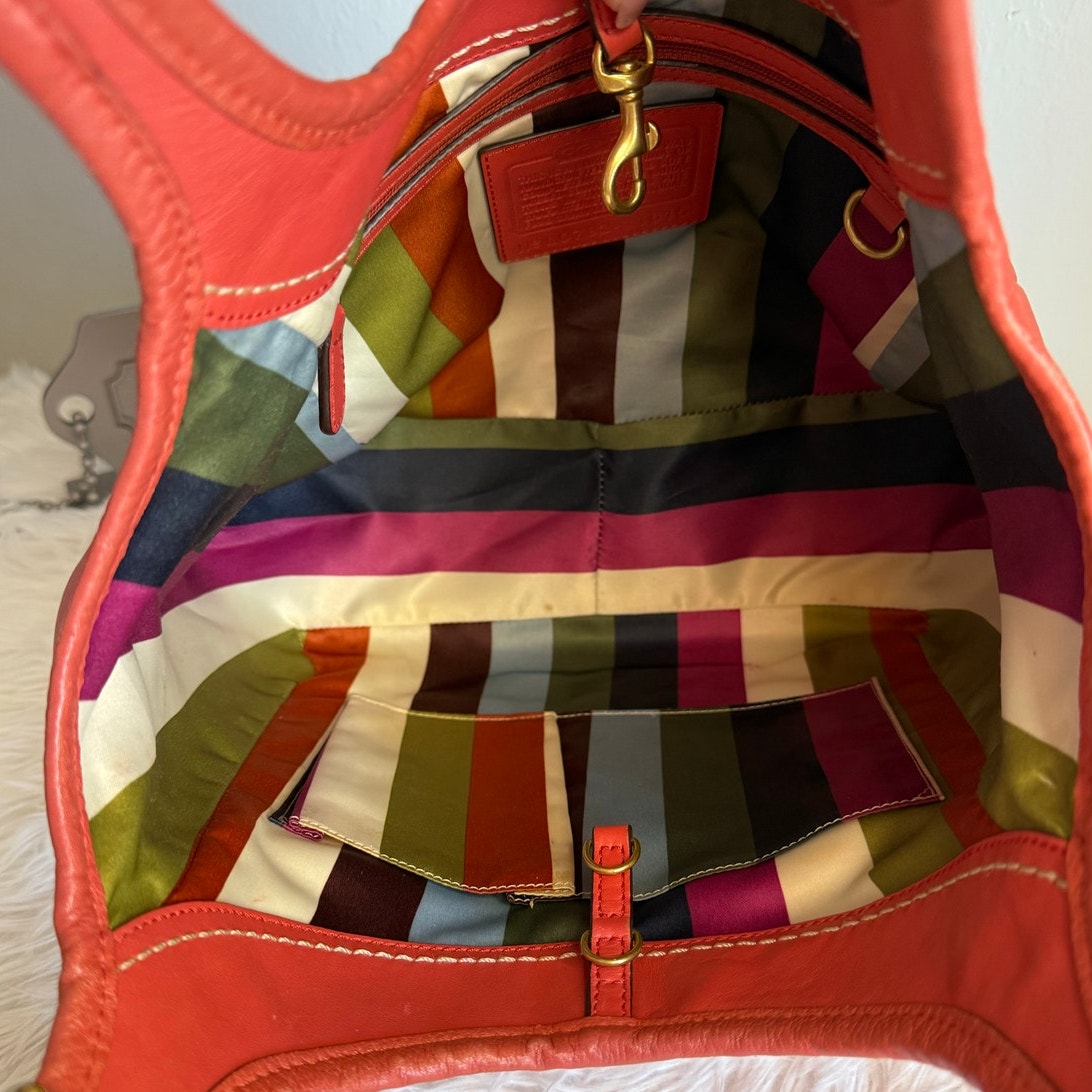 y2k COACH Legacy 11615 Pink  Ergo 2007 Shoulder Bag