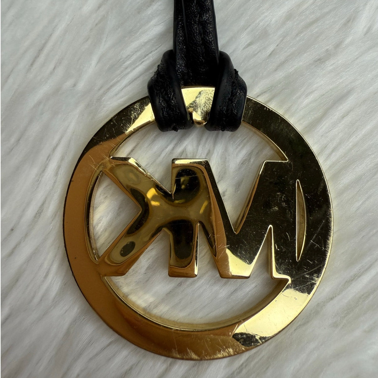 Michael Kors Black Gold Bag Charm