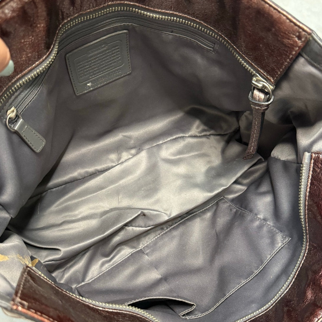 SALE COACH Copper F17722 East West Tote