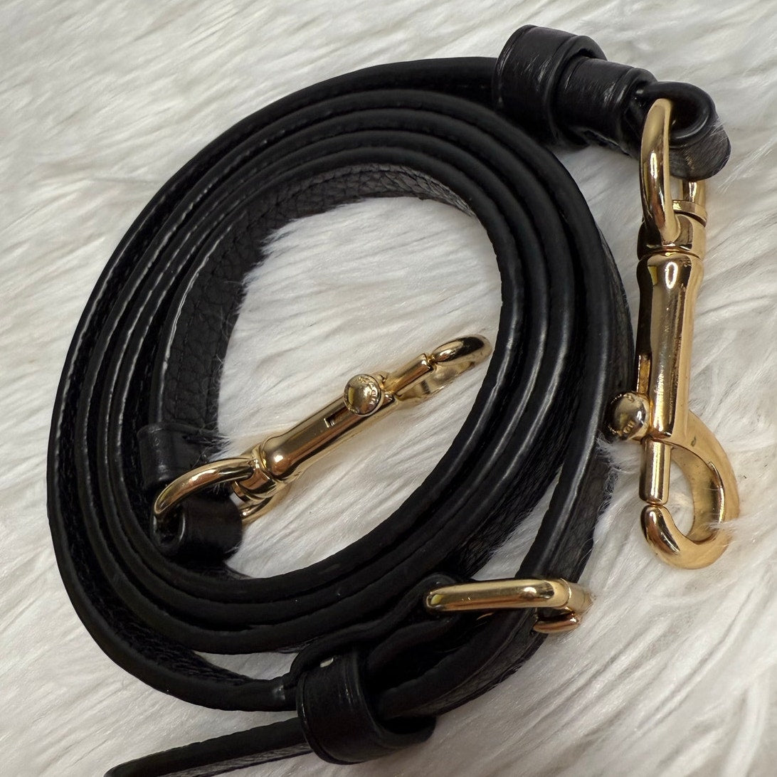 COACH Black Gold Replacement Strap