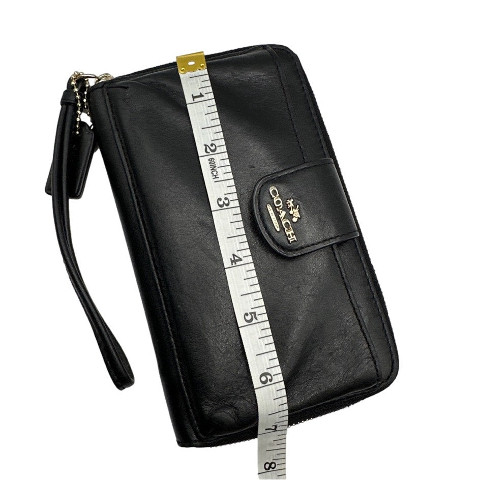 COACH Black Wallet / Wristlet