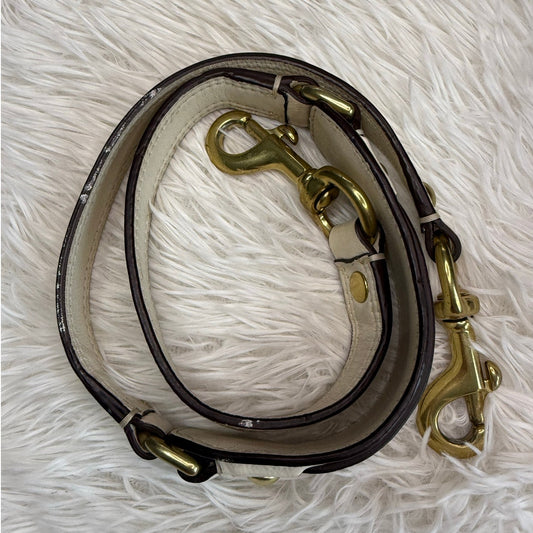 Cream Gold Patent Leather Replacement Strap