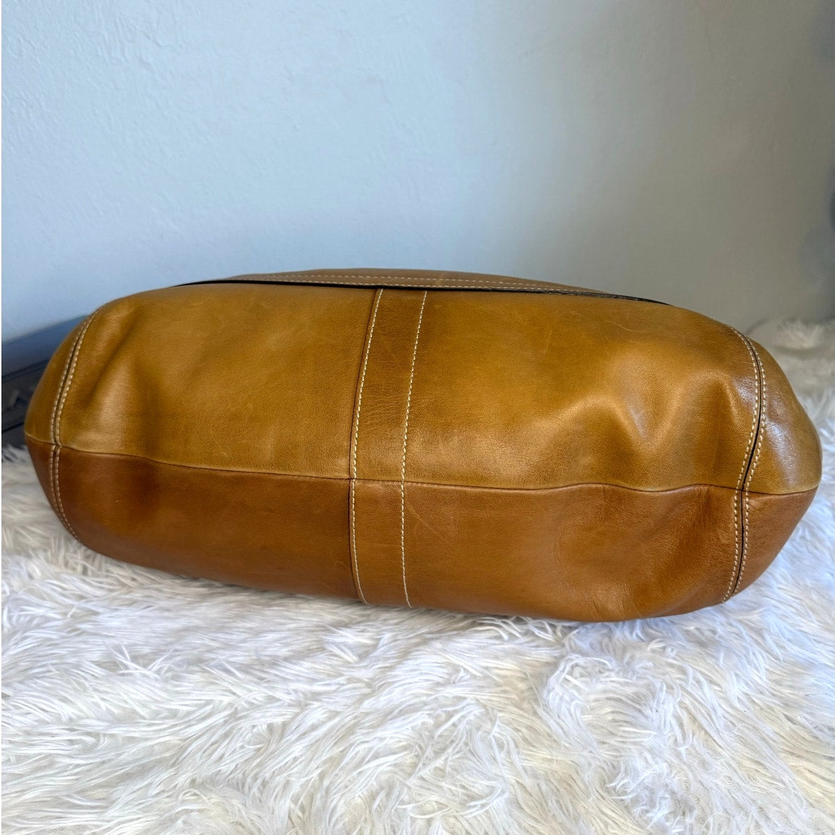 Vintage Coach y2k 10741 Two-Tone Ergo Hobo Bag One Shoulder Bag