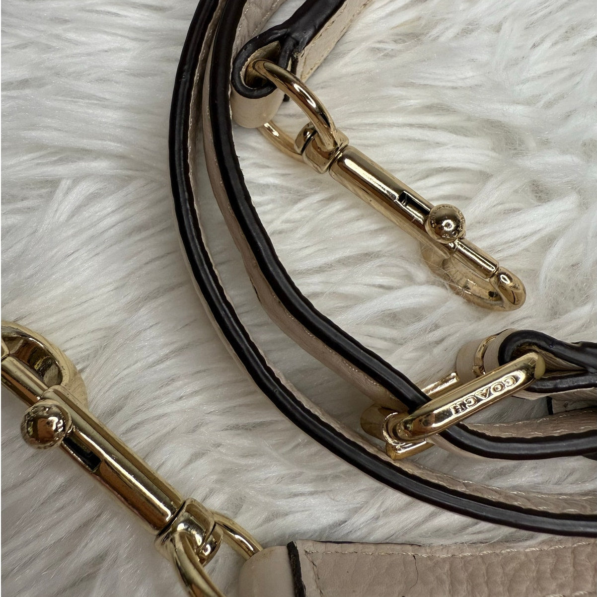 COACH ivory Replacement Strap