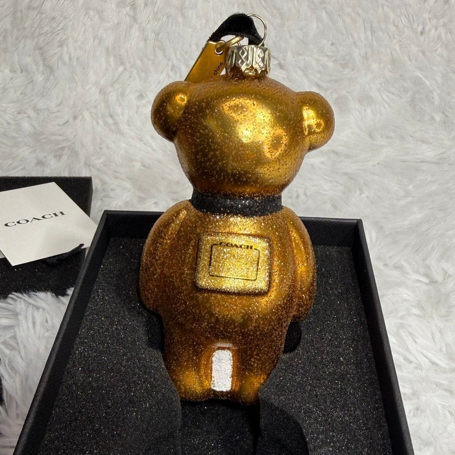 Coach Bear Ornament (Style CCD51)