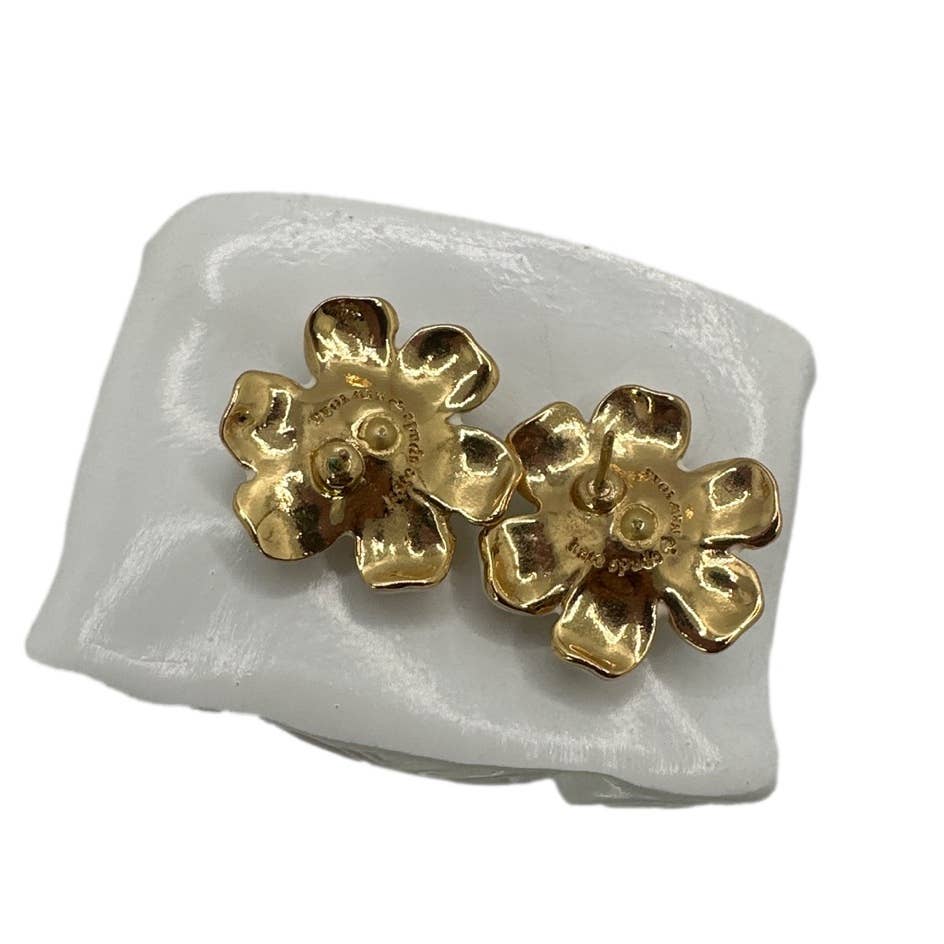 KATE SPADE New York Rhinestone Flower Stud Post Earrings