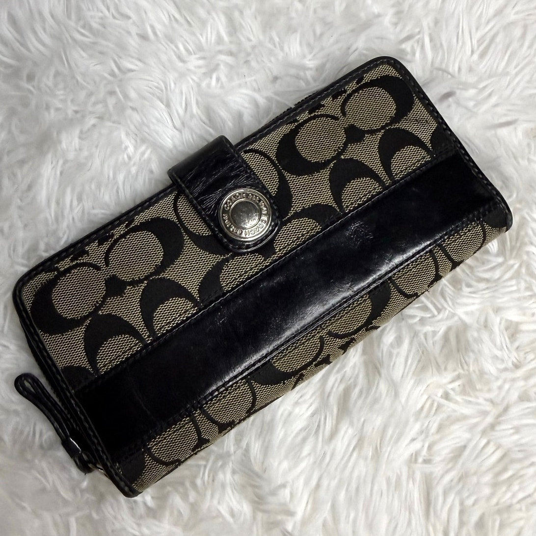Coach Legacy Black Collect Wallet