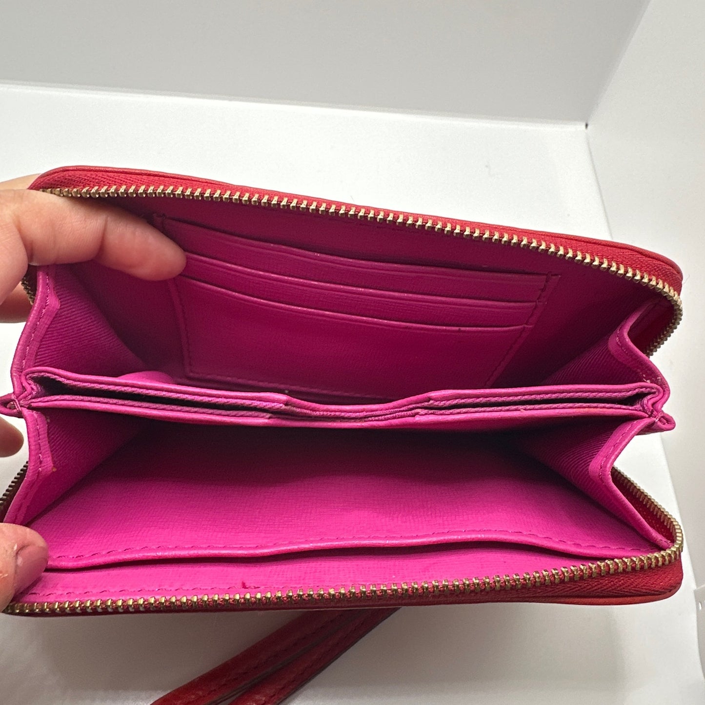 SALE FOSSIL Red Wallet