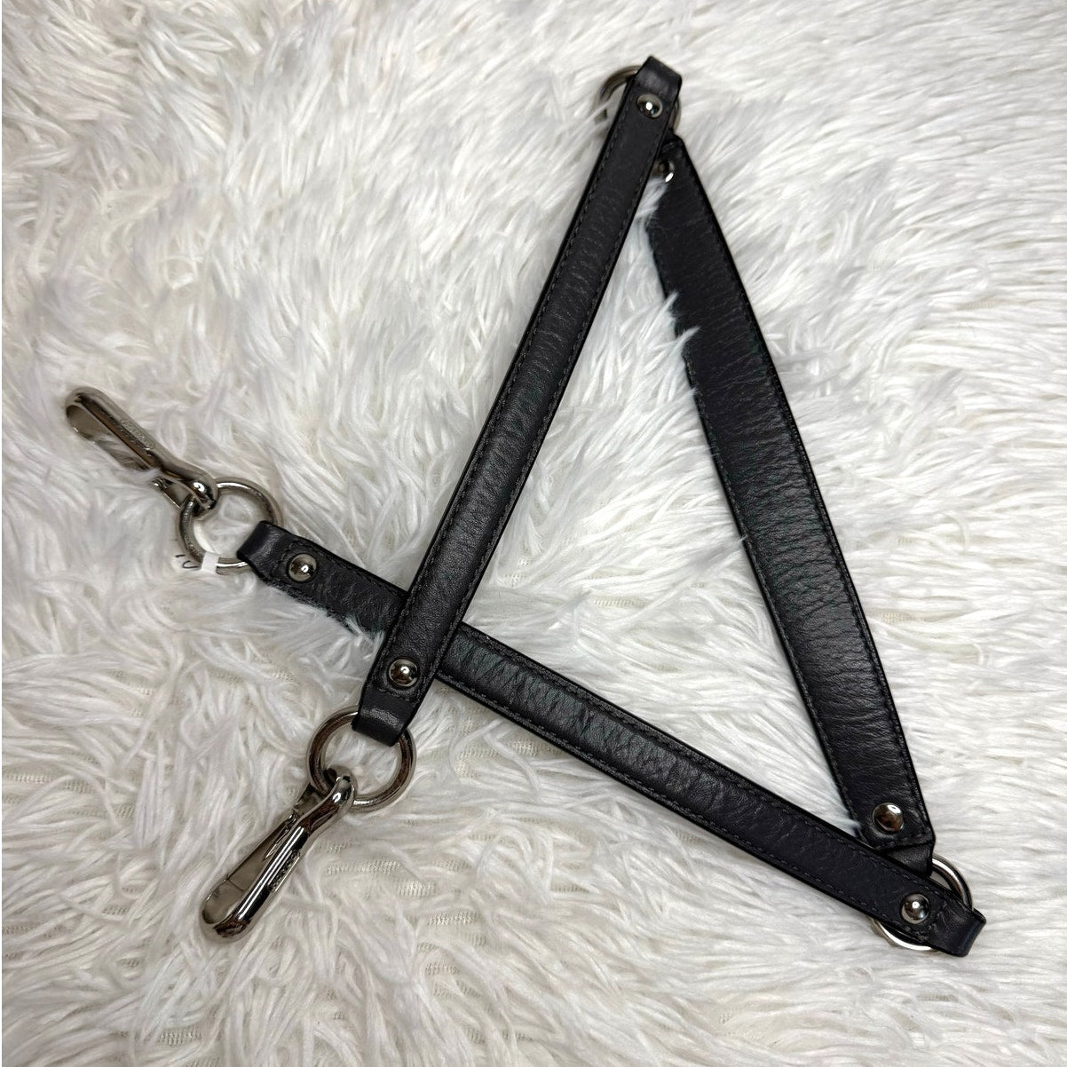 COACH Gray Shoulder Replacement Strap