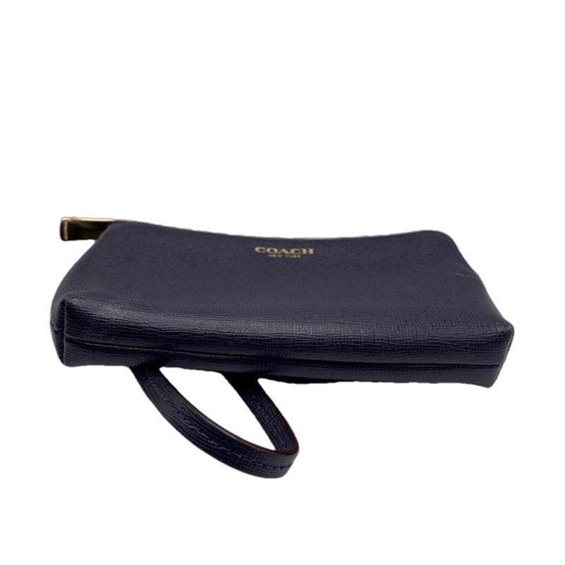 COACH Navy Wristlet